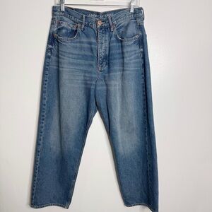 American Eagle 90’s Boyfriend High Rise Button Fly 2029 Size 8 Short